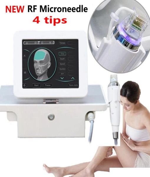 

design 4 tips fractional rf microneedle machine face care gold micro needle skin acne scar stretch mark removal treatment beauty8755839