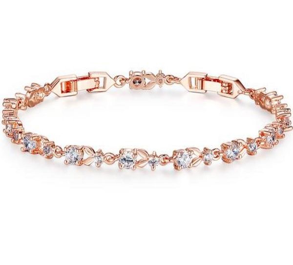 

sell zircon bracelet inlaid diamond beautifully fine bracelets 0294913474, Golden;silver