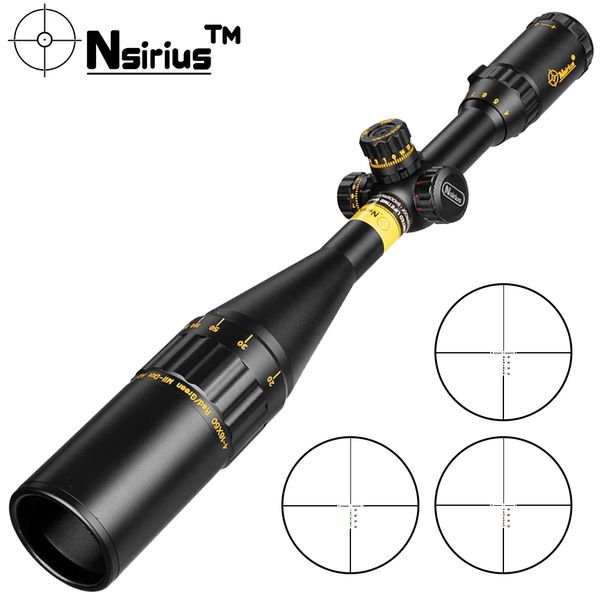 

nsirius gold 4-16x50 aoe tactical riflescope optical sight red green llluminate crosshair turret lock reticle hunting sniper