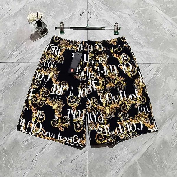 

summer swimwear men board shorts letter pattern designer fashion casual sports running fitness seaside surf breathable beach swim shorts, White;black