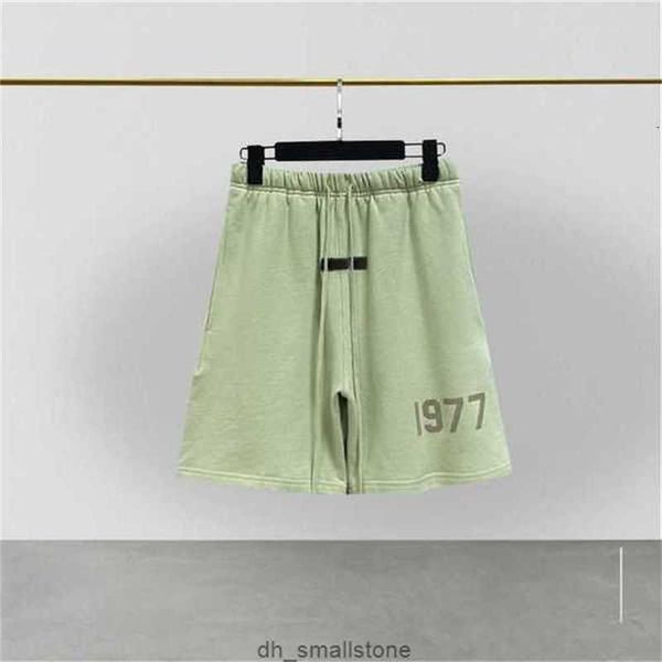 

pants new street fashion brand season 7 ess shorts 1977 flocked hip hop loose oversize unisexo8kd, Black