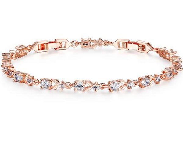 

sell zircon bracelet inlaid diamond beautifully fine bracelets 0299545420, Golden;silver