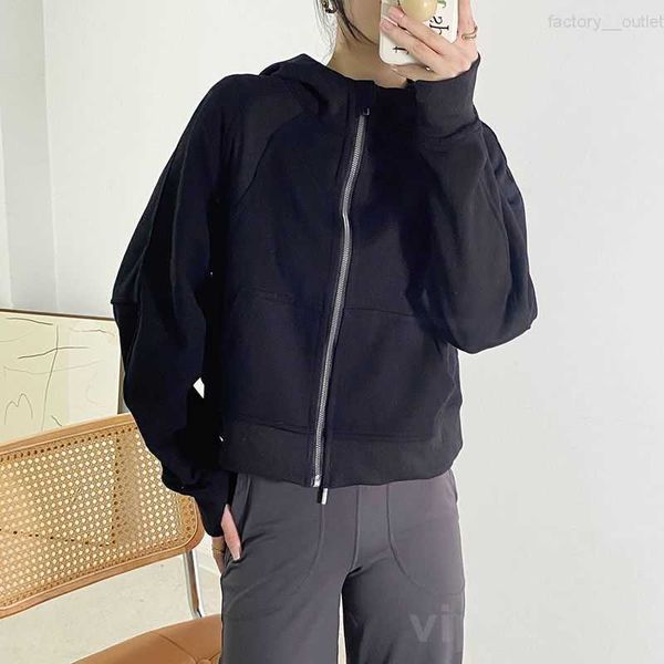 

scuba womens yoga jogging hooded zipper training hoody coats casual sports hoodie sportswears solid zip up fitness pullover outfits clothes, White;red