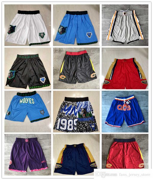 

curry thompson team throwback basketball shorts pocket zipper sweatpants hip pop man s-xxl, Black