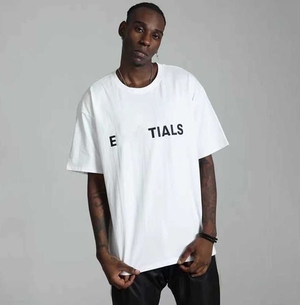 

3d letter t shirt ess fashion designer men's and women's couple 100% cotton melt printing eu size street wear wholesale price 20%, White;black