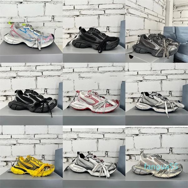 

2023-designer 3xl phantom sneakers track shoes men women retro casual shoes black and white mesh comfortable nylon sneaker personalized shoe