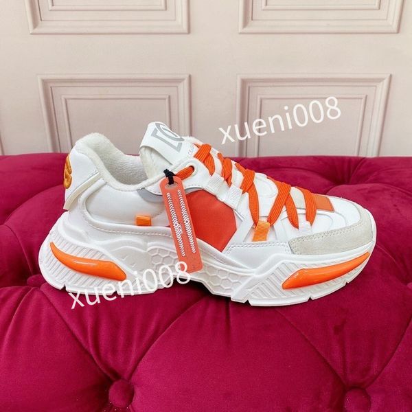 

2023brand men womens casual shoes leather lace-up sneaker fashion running trainers letters woman shoes flat printed gym sneakers, Red;white