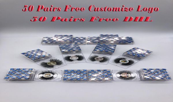 

faux 3d mink eyelashes natural false eyelash eyelash extension soft thick fluffy false mink lashes customize logo3395237