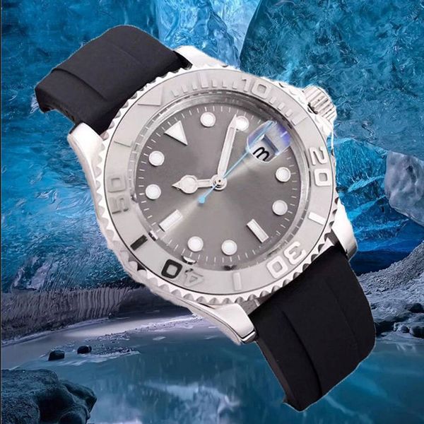 

business watch mens watch automatic mechanical sapphire glass waterproof wristwatches 904l stainless steel strap montre de luxe dhgate, Slivery;brown