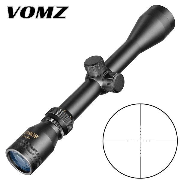 

vomz 3-9x40 hunting tactical optical sight wire reticle air rifle crossbow mil rifle scope spotting scope for rifle hunting