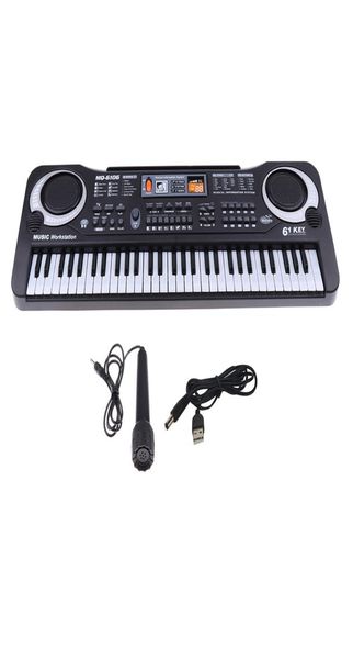 

61 keys digital music electronic keyboard key board electric piano children kids gift school teaching music kit5456990