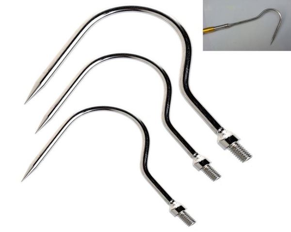 

8mm1pc outdoor strong steel with lead head fishing gear fishhook new7341974