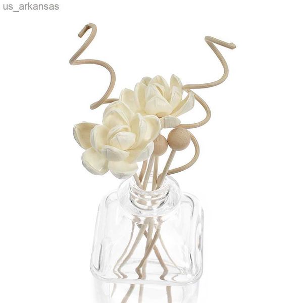 

6pcs flower lotus rattan reed diffuser fragrance stick artificial flowers rattan sticks diy ornaments home decor
