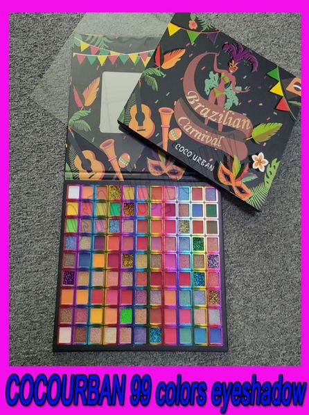 

cocourban 99 colors eye shadow matte glitter pearlescent eyeshadow palette easy to color sequins powder beauty eyes makeup cosmet2236337