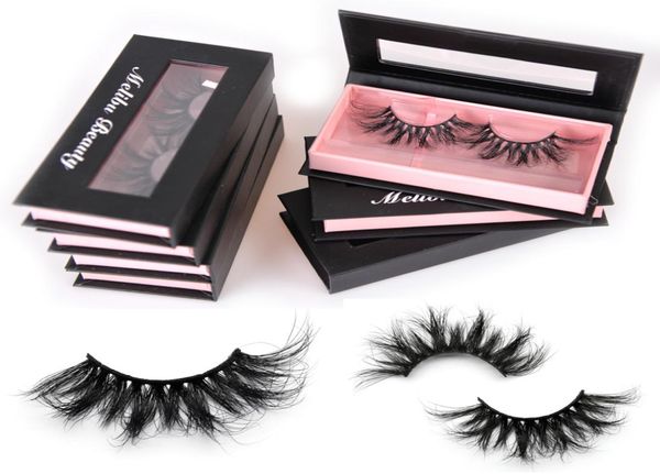

custom silk fluffy 25mm lashes selling 5d 25mm faux mink eyelashes with eyelash packaging box9530705
