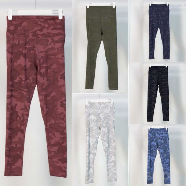 

long camouflage yoga pants women slim camo sports leggings workout trousers quick dry leopard sweatpants ninth pant naked high waist, White;red