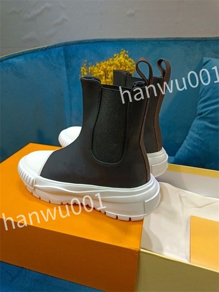 

luxurys fashion quality women genuine leather platform shoes womens outdoor mens designer casual trainers sneakers, Black
