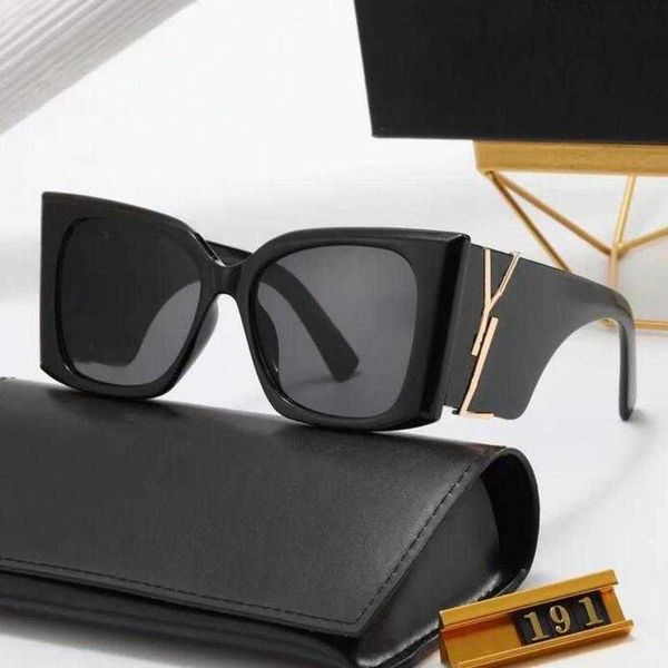 

designer sunglasses for women glasses uv protection fashion sunglass letter casual eyeglasses with box very goodfayk, White;black