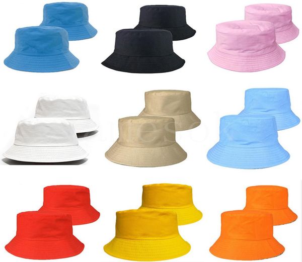 

travel fisherman leisure bucket hats solid color fashion men women flat wide brim summer cap for outdoor sports visor db877 bd5729713, Blue;gray