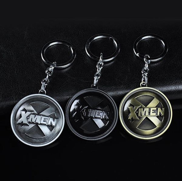 

brand new xmen keychain for men trinket llavero porte clef anime key chain ring key holder car keyring chaveiro male jewelry gift8982821, Slivery;golden