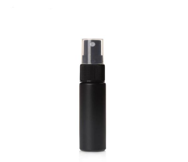 

10ml matte black glass perfume fine mist spray bottle sample bottles with plastic mist sprayer lotion pump refillable empty contai5441302