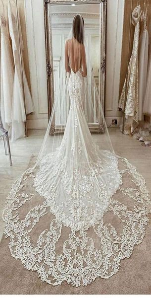 

3m long veil lace appliqued cathedral length appliqued white ivory wedding veil bride veils bridal hair with comb new arrival8706308, Black