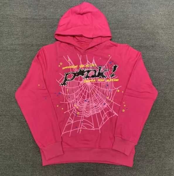 

spider hoodies designer mens pullover red sp5der young thug 555555 embroidered web sweatshirt joggers s/m//xl 3 4ydk, Black