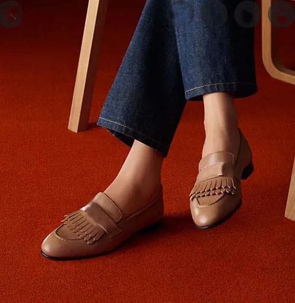 

22s women flats dress shoes royal loafer flat genuine leather flats with metal-lock multicolored loafers for casual shoe party wedding eu35-, Black