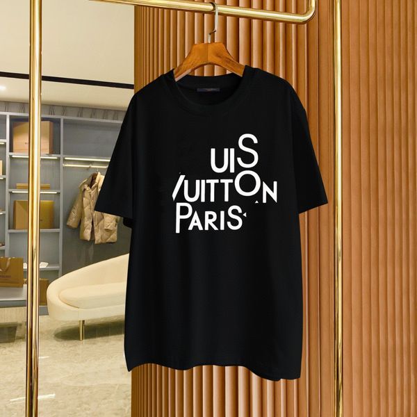 

men's plus tees & polos round neck embroidered and printed polar style summer wear with street pure cotton 1qq1, Black;brown