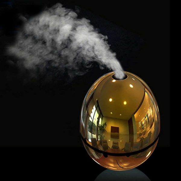 

reflective egg ultrasonic mini air humidifier aroma essential oil diffuser portable for home car usb reed diffuser sets l230523