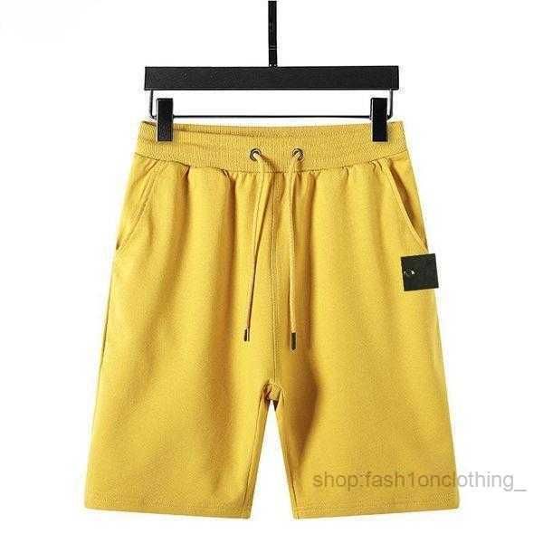 

designer men's shorts pants summer fashion stones island streetwear cotton casual beach women's is land pant 115, White;black