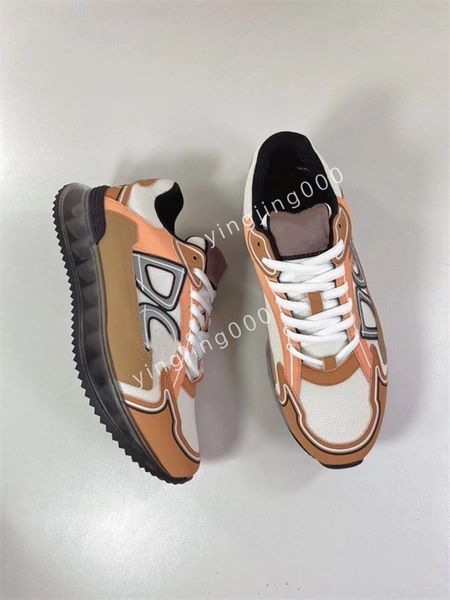 

2023new women classics brand designers sneakers camouflage casual shoes stylist shoes checkered studded flats mesh fashion trainers, Black