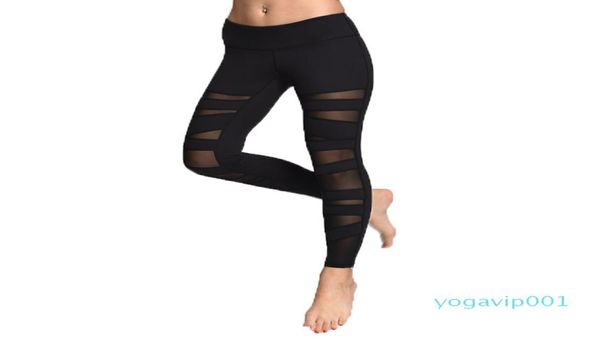 

womens tights running leggings sports pants female women gym running mesh workout pants fitness yoga pant9216258, White;red