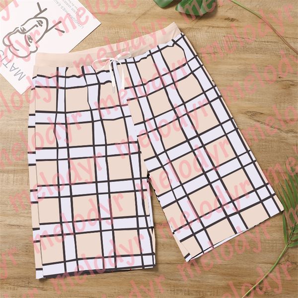 

classic designer plaid swimwear mens summer swimming trunks quick dry mesh beach shorts