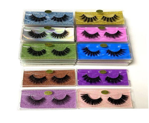 

3d mink eyelashes whole 10 styles hd ld 3d mink lashes natural thick fake eyelashes makeup false lashes extension in bulk dhl 4025492