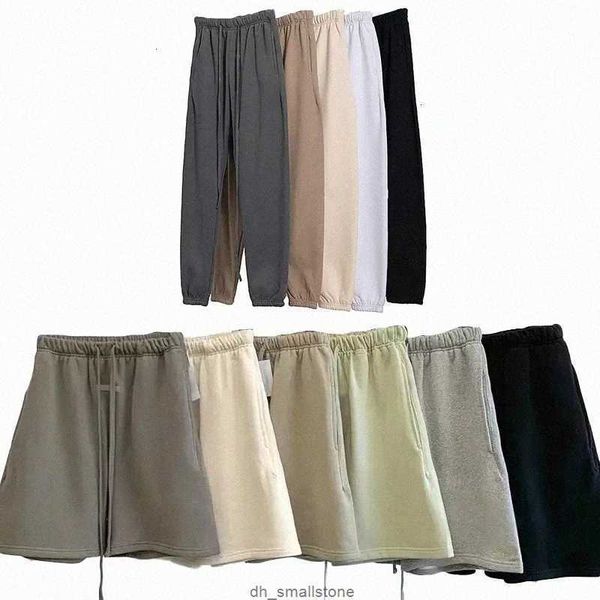 

men's pants designer men ess joggers womens knit mens trouser shorts sweatpant jogging reflectiveru58, Black