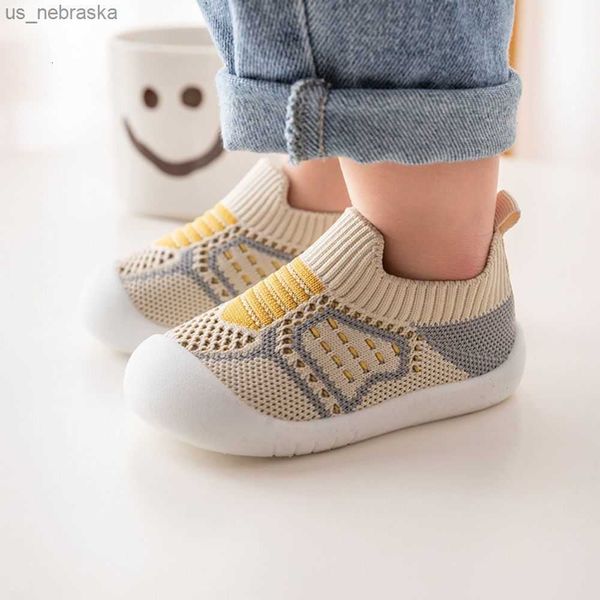 

sandals sandals baby shoes anti slip breathable infant crib floor socks with rubber sole for children girls boys mesh soft bottom slippers 2, Black;red