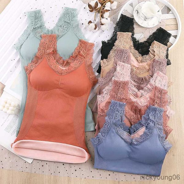 

maternity intimates kg plus size thermal underwear female velvet slim warm vest camisole cotton tank, White