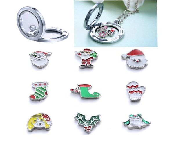 

christmas diy glass locket pendant jewelry accessories memory locket bracelet floating charms 9 styles locket jewelry3762646, Bronze;silver