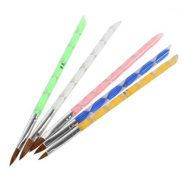 

nail manicure set whole 5 x acrylic art decorations uv gel brochas maquillaje carving pen brush liquid diy maquiagem beauty13674206