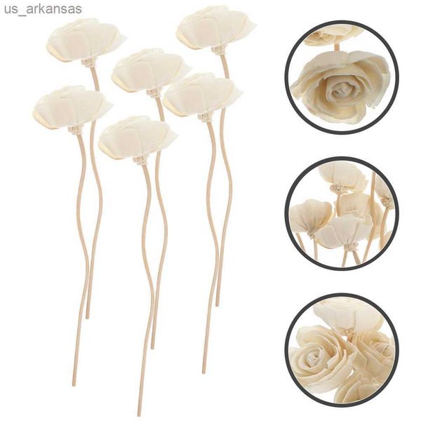 

6 pcs aromatherapy rattan diffuser diffusers wooden stick dried flower sticks reed l230523