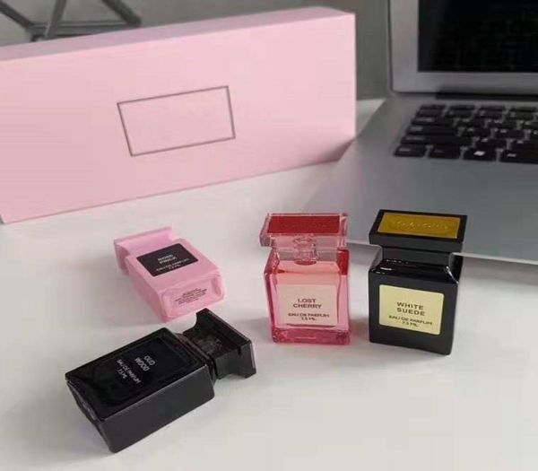 

sellingperfume set 75ml 4 lost cherry rose prick oud wood white suede perfume kit 4 in 1 with box9813985