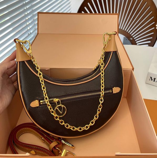 

underarm designer bags womens shoulder bag fashion chain classic flower letter handbag womens temperament cross body bag quality