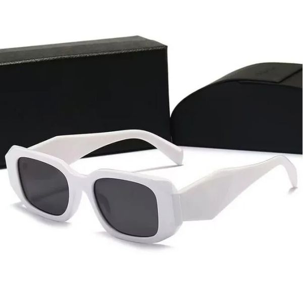 

2023 designer sunglasses beach sunglasses for men and women too glasses 7 color can be matched box, White;black