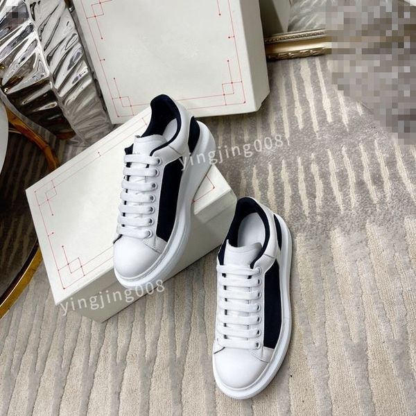 

new brand mens designer summmer classics brand fashion casual shoes womans canvas shoes leather black sole sneakers2023