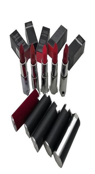 

2021 matte lipstick makeup luster retro lipsticks frost matte lipsticks 34g 5 colors lipsticks with english name9409843