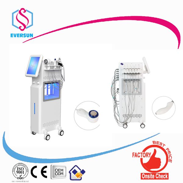 

facial deep cleaning rf fractional radio frequency ems ice cold hammer all cover hydradermarbasion h2o water pressure toning sprayer skin ca, Black;white