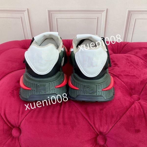 

new brand mens women casual shoes leather lace-up sneaker fashion running trainers letters woman shoes flat printed gym sneakers2023, Red;white