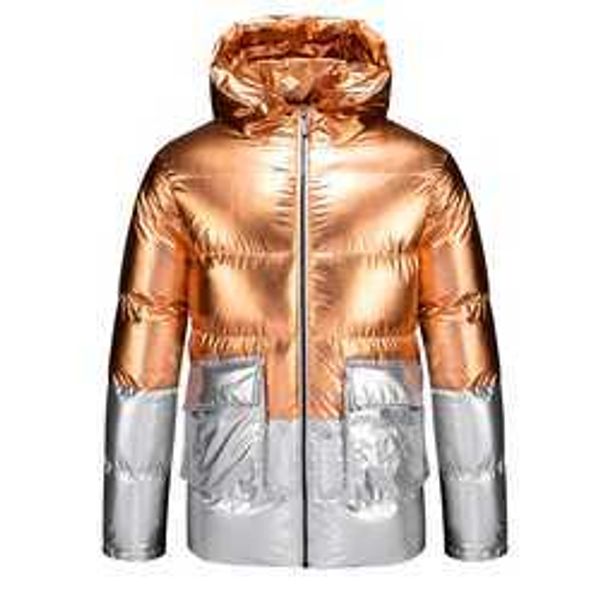 

size warm custom wholesales waterproof windbreaker winter bomber coat men's rapstar puffer jacket oq, Black