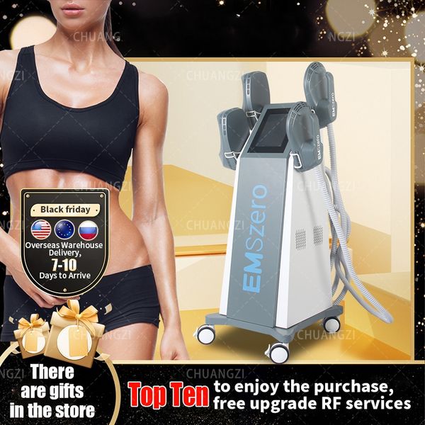 

emszero neo hi-emt machine beauty equipment 14 tesla 6500w hi-emt nova muscle stimulator for salon